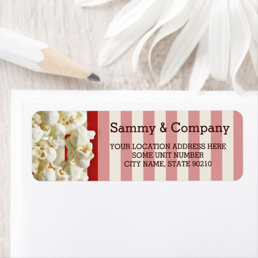 Het is de persoonlijke Popcornstijl van je partij Etiket (Insitu)