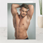 Het is de Pits Hot Guy Greetings Kaart (Voorkant)