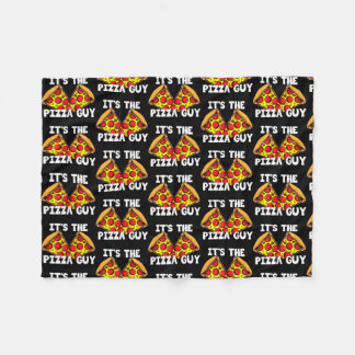 Het is de Pizza Guy Pizza Heart Fleece Deken