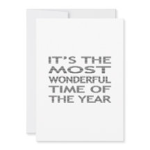 Het is de prachtigste tijd van het jaar - zwarte