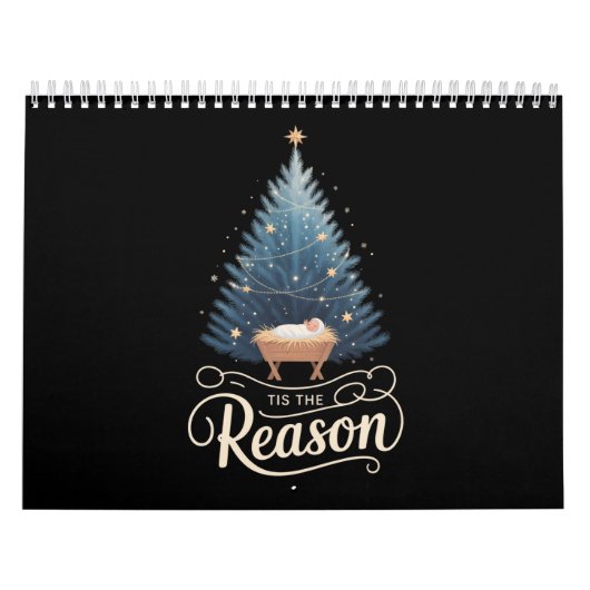 Het is de reden Christelijke Religieuze Kerstmis B Kalender (Hoes)