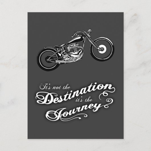 Het is de reis briefkaart (Voorkant)