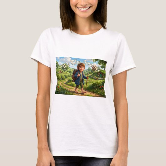 Het is de reis t-shirt (Voorkant)