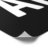 Het is de schuld van angstgevoelens. poster (Hoek)