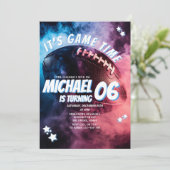 Het is de sportverjaardag van Game Time Football K Kaart (Staand voorkant)