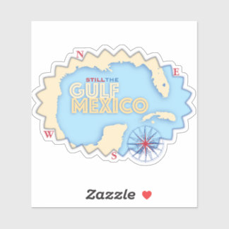 Het is de sticker van de Golf van Mexico