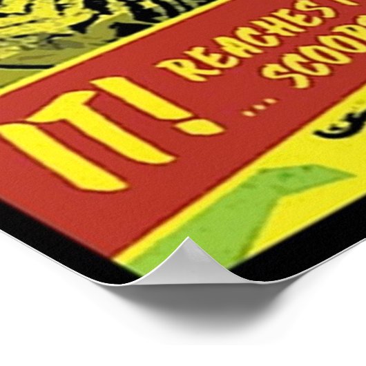 Het is de terreur uit de ruimte poster (Hoek)