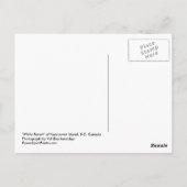 Het is de thuisbasis van het Rare White Raven-Brie Briefkaart (Achterkant)