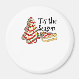 Het Is De Tijd Kerstboom Vintage Kerstmis Co Magneet