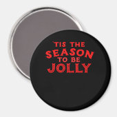 Het Is De Tijd Merry Christmas Magneet (Voorkant / Achterkant)