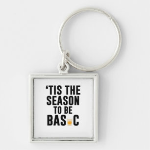 Het Is De Tijd Om Basis Kerstmis Te Vieren Sleutelhanger