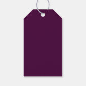 Het Is De Tijd Om Dankbaar Te Zijn BedrijfsKerstmi Cadeaulabel (Achterkant)