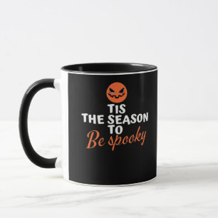 Het Is De Tijd Om Een Griezelige Halloween Geest T Mok