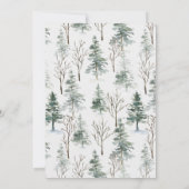 Het is de tijd om getrouwd te zijn Kerstbloemstuk Kaart (Achterkant)