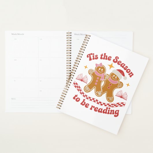 Het Is De Tijd Om Kerstboeken Te Lezen Op School Planner (Display)