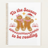 Het Is De Tijd Om Kerstboeken Te Lezen Op School Planner (Voorkant)