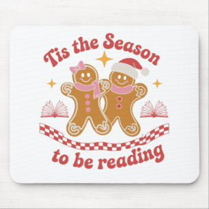 Het Is De Tijd Om Kerstboeken Te Lezen School  Muismat