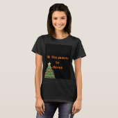 Het is de tijd om Kerstboom T-shirt te dansen (Voorkant volledig)