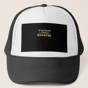 Het Is De Tijd Om Kerstmis Te Lezen Leraar Boek Trucker Pet