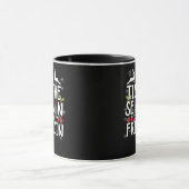 Het Is De Tijd Om Te Bevriezen Minimalistisch Scho Mok (Midden)