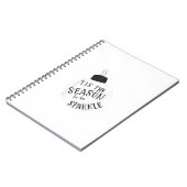 Het Is De Tijd Om Te Fonkel Kerst Mis Leuk Notitieboek (Linkerzijde)
