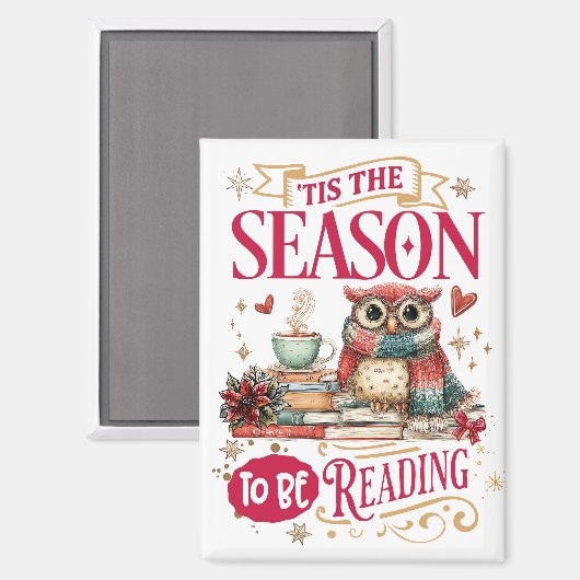 Het Is De Tijd Om Te Lezen Magneet (Voorkant / Achterkant)