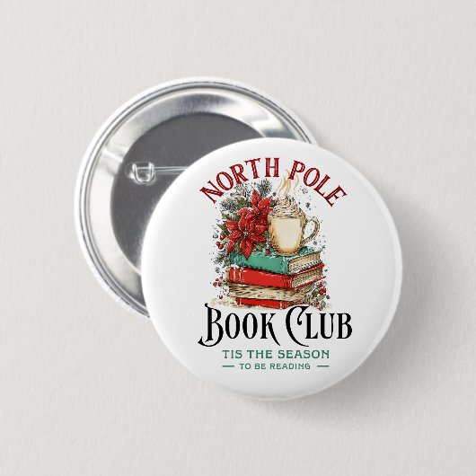 Het is de tijd om te lezen  ronde button 5,7 cm (Voorkant /achterkant)