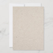 Het is de tijd om te trouwen | Boho Bruidsuitnodig Kaart (Achterkant)