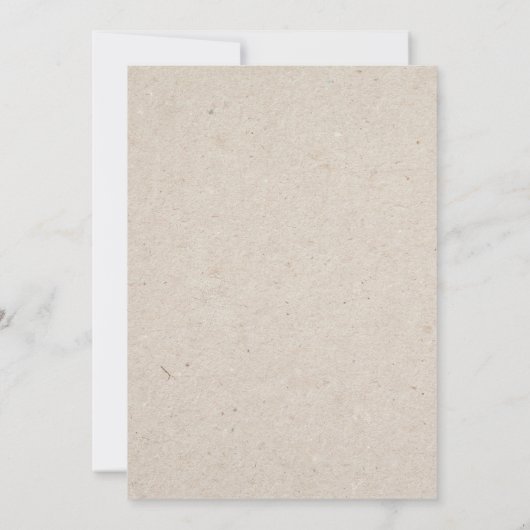 Het is de tijd om te trouwen | Boho Bruidsuitnodig Kaart (Achterkant)