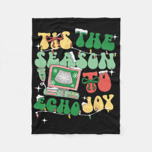 Het Is De Tijd Om Vreugde Te Uiten Kerst Sonograaf Fleece Deken