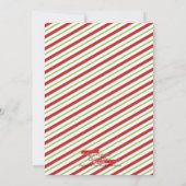 Het is de tijd om vrolijk te zijn Familie Foto Feestdagenkaart (Achterkant)