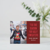 Het is de tijd van het jaar voor modevernedering K Briefkaart (Staand voorkant)