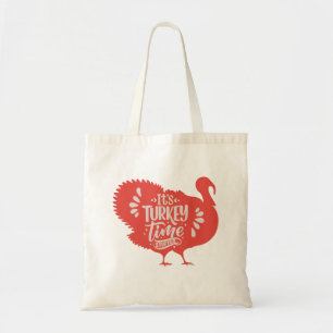 Het is de tijd van Turkije voor Thanksgiving Tote Bag