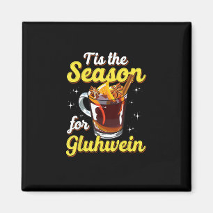 Het Is De Tijd Voor Gluhwein Gekruide Wijn Magneet