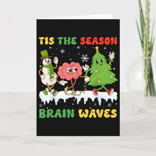 Het Is De Tijd Voor Hersengolven Kerst Neurologie Kaart
