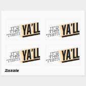 Het is de 'Tism Ya'll Rechthoekige Sticker (Vel)