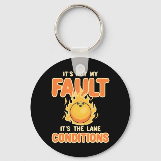 Het is de toestand van de Lane Sleutelhanger (Voorkant)