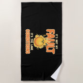 Het is de toestand van de Lane Strandlaken (Voorkant)