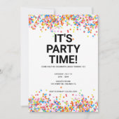 Het is de uitnodiging van de Dag van de Tijd van d (Voorkant)