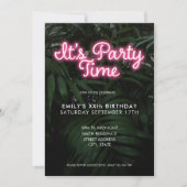 Het is de uitnodiging van de Tijd van de Partij Mo (Voorkant)