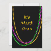 Het is de uitnodiging van Mardi Gras (Achterkant)