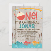 Het is de uitnodiging voor de eerste verjaardag va (Voorkant)