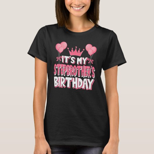 Het is de verjaardag van mijn broer. t-shirt (Voorkant)