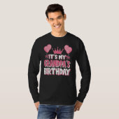 Het is de verjaardag van mijn opa t-shirt (Voorkant volledig)
