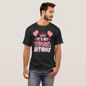 Het is de verjaardag van mijn Stepson. T-shirt (Voorkant volledig)