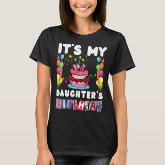 Het is de verjaardagsfamilie van mijn dochter die t-shirt