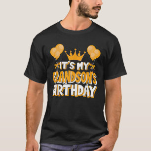 Het is de verjaardagsviering van mijn kleinzoon Fa T-shirt