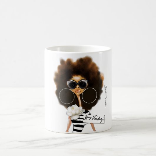 Het is de Vrijdag Cup Koffiemok (Center)