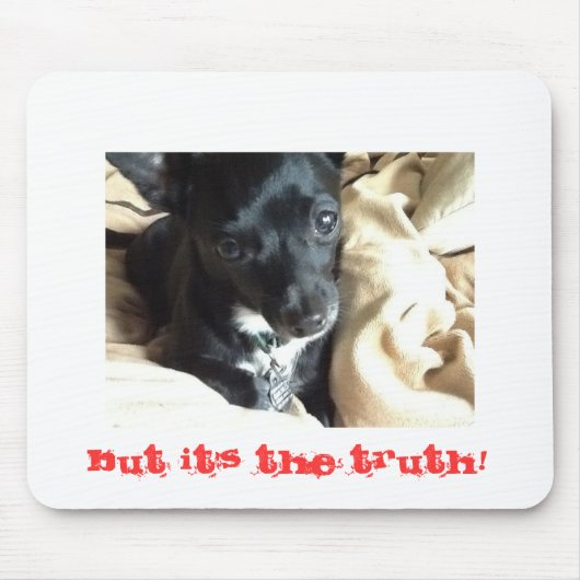 Het is de waarheid muismat (Voorkant)