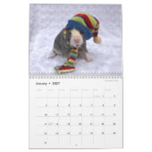 Het is de wereldagenda van een Rat Kalender (Jan 2027)